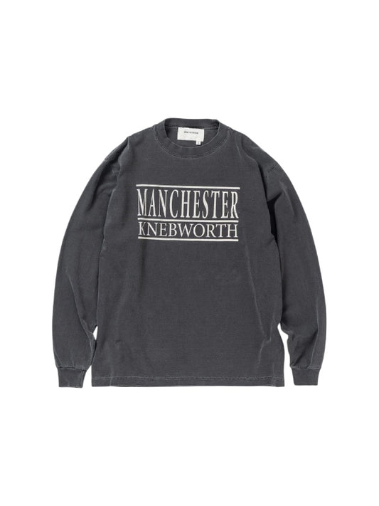 【ANACHRONORM - アナクロノーム】AN378 SOUVENIR L/S T-S / BLACK (ロンT/ブラック)