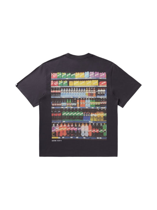 【ICE CREAM - アイスクリーム】AISLE CLOSED OVERSIZED T-SHIRT / CHARCOAL ART (Tシャツ/チャコールアート)