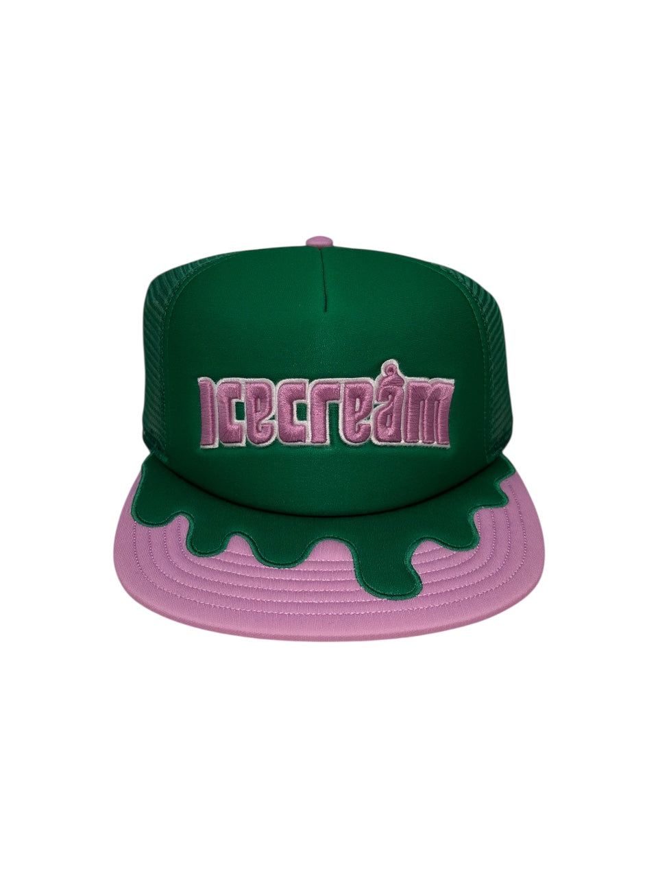 【ICE CREAM - アイスクリーム】DRIPPY TRUCKER HAT / RUSH MEADOW (キャップ/ラッシュメドウ)