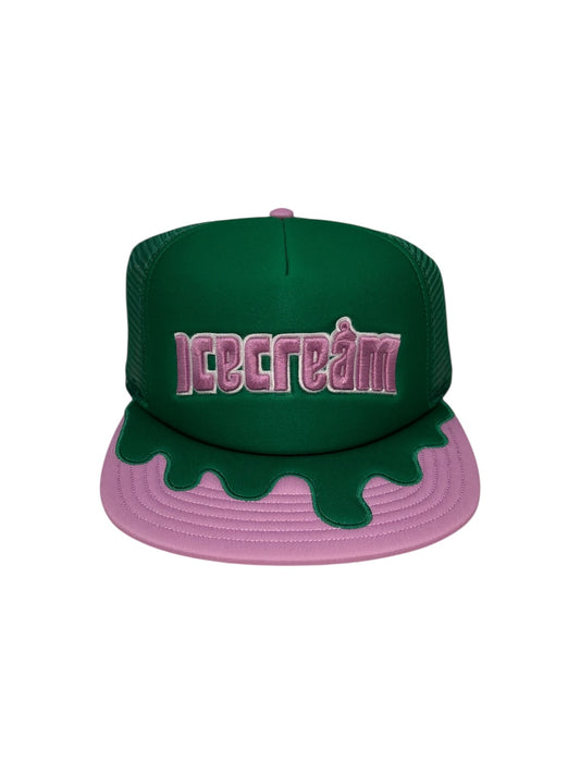 【ICE CREAM - アイスクリーム】DRIPPY TRUCKER HAT / RUSH MEADOW (キャップ/ラッシュメドウ)