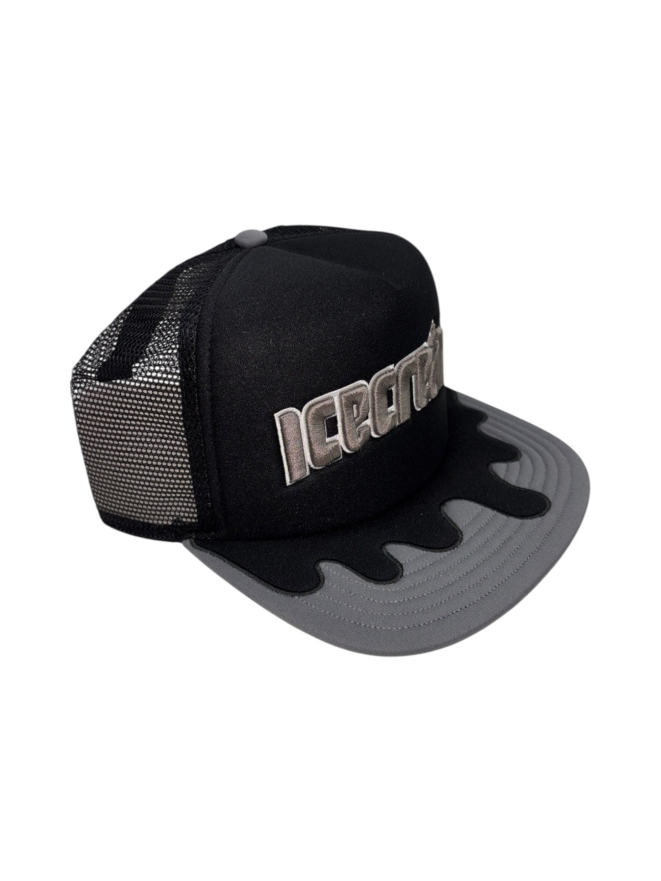 【ICE CREAM - アイスクリーム】DRIPPY TRUCKER HAT / BLACK (キャップ/ブラック)