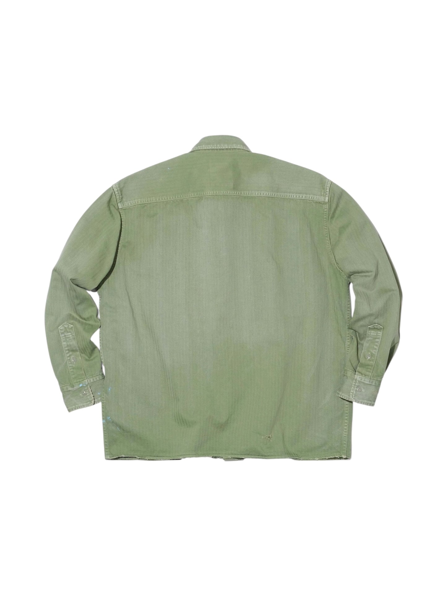 【SWJP - エスダブリュージェイピー】SWJP ATELIER SHIRT / LT GREEN(シャツ/ライトグリーン)