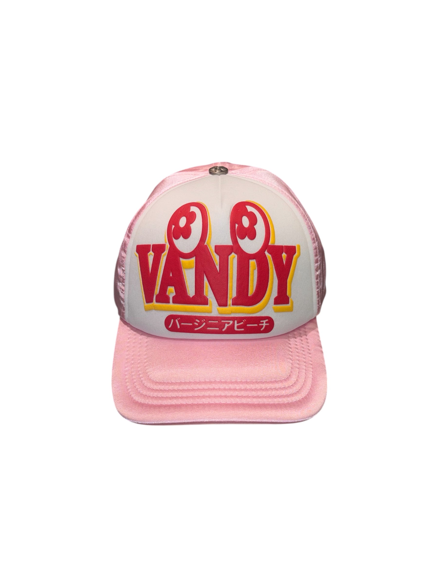 ヴァンディー ザ ピンク VANDY THE PINK VIOR LOGO SET-UP 総柄ロゴ
