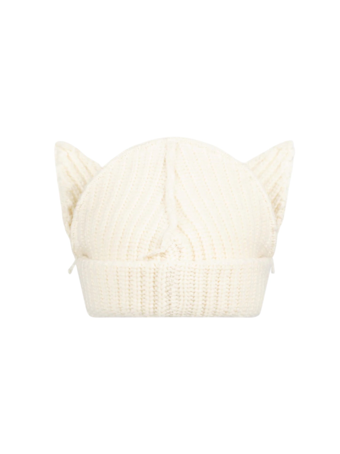 【Charles Jeffrey Loverboy - チャールズ ジェフリー ラバーボーイ】CHUNKY EARS BEANIE / ECRU (ビーニー/エクリュ)