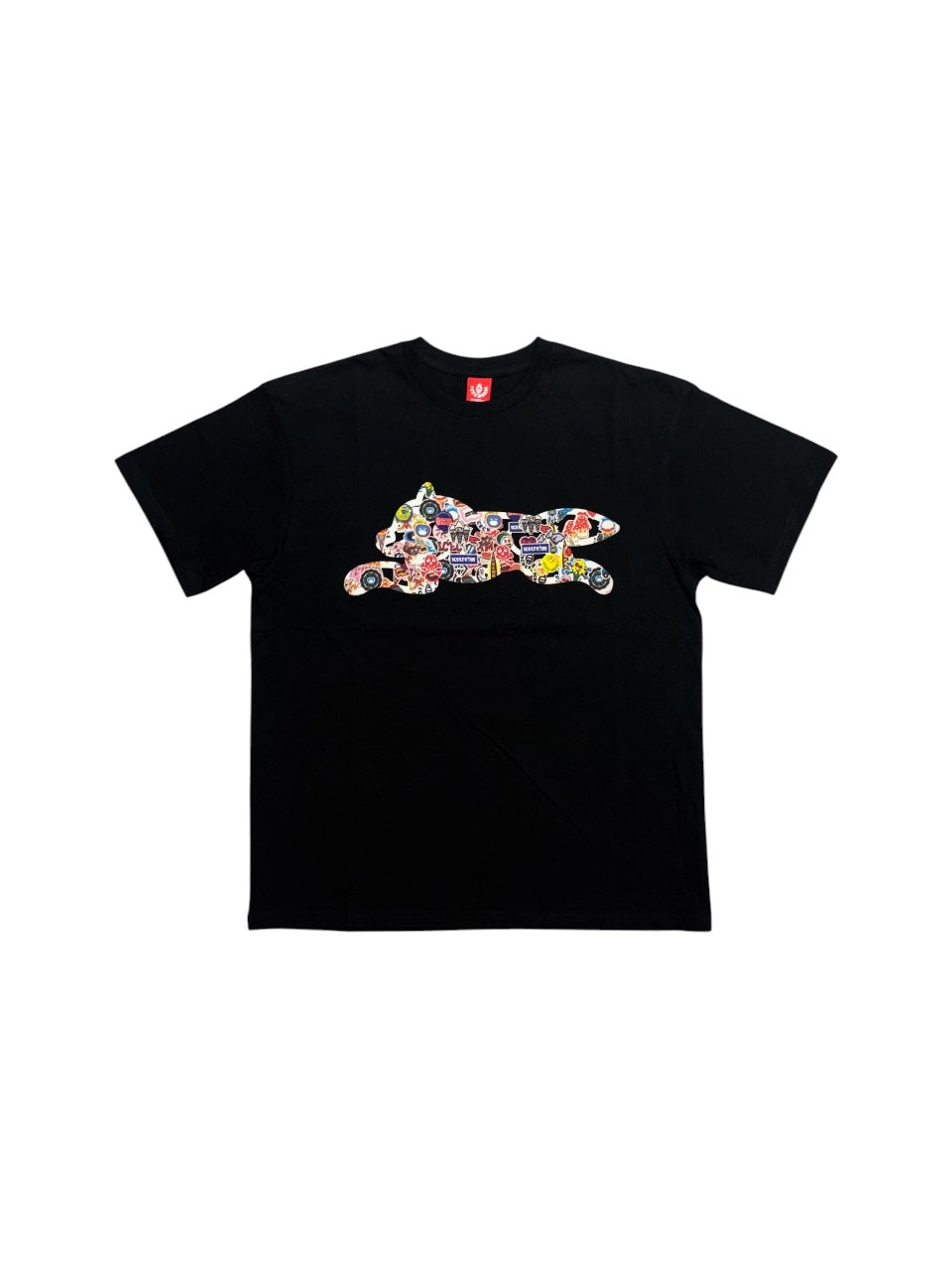 【ICE CREAM - アイスクリーム】STICKERS T-SHIRT / BLACK (Tシャツ/ブラック)