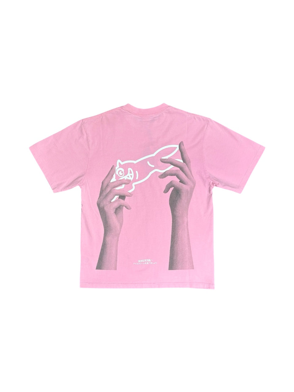ICECREAM アイスクリーム 半袖 Tシャツ ピンク M 正規品 古着 カジュアル ウェア mixsculture ミックスカルチャー ラージ エイプ BBC ICE CREAM - アイスクリーム】HANDY OVERSIZED T-SHIRT / PINK (T