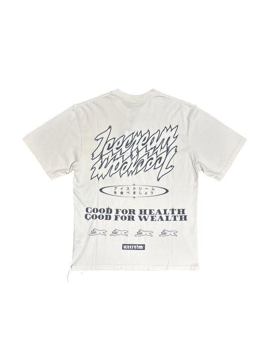 【ICE CREAM - アイスクリーム】THESE ETES OVERSIZED T-SHIRT / ANTIQUE WHITE (Tシャツ/アンティークホワイト)