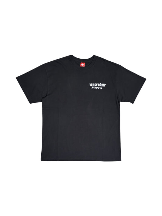 【ICE CREAM - アイスクリーム】REFRIGERATOR T-SHIRT / BLACK (Tシャツ/ブラック)