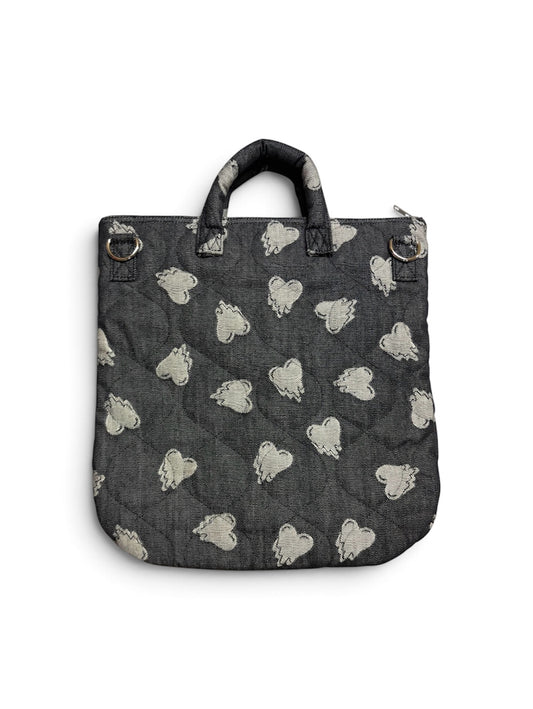 【EMOTIONALLY UNAVAILABLE - エモーショナリー アンアベイラブル】EU HEART HELMET BAG M / BLACK (バッグ/ブラック)