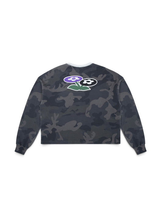 【VANDY THE PINK - ヴァンディー・ザ・ピンク】BLACK CAMO THERMAL LS / BLACK CAMO (Tシャツ/ブラックカモ)