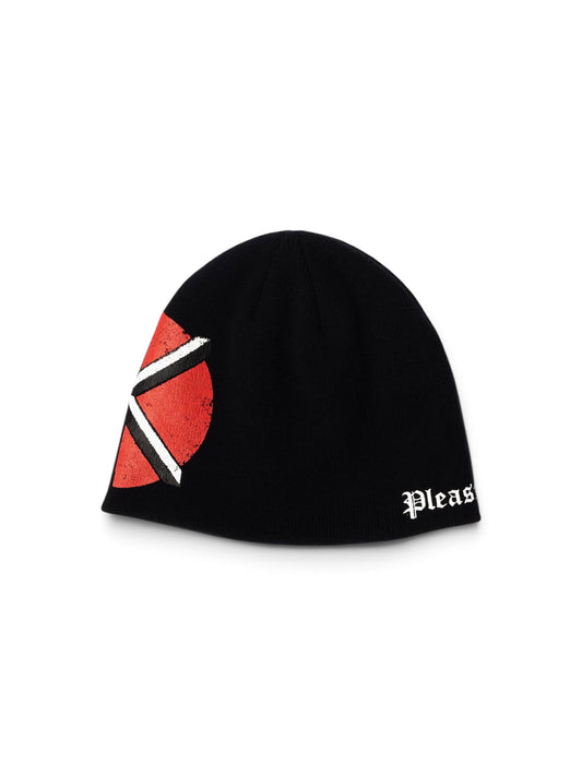 【PLEASURES - プレジャーズ】DK BEANIE / BLACK (ビーニー/ブラック)