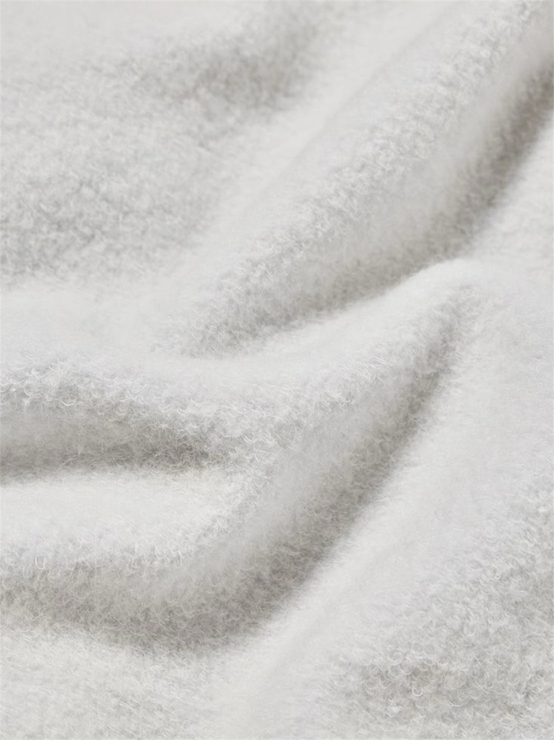 【GOLD WIN 0 - ゴールドウィンゼロ】WOOL FLEECE HOODIE / Natural Gray (フーディー/ナチュラルグレー)