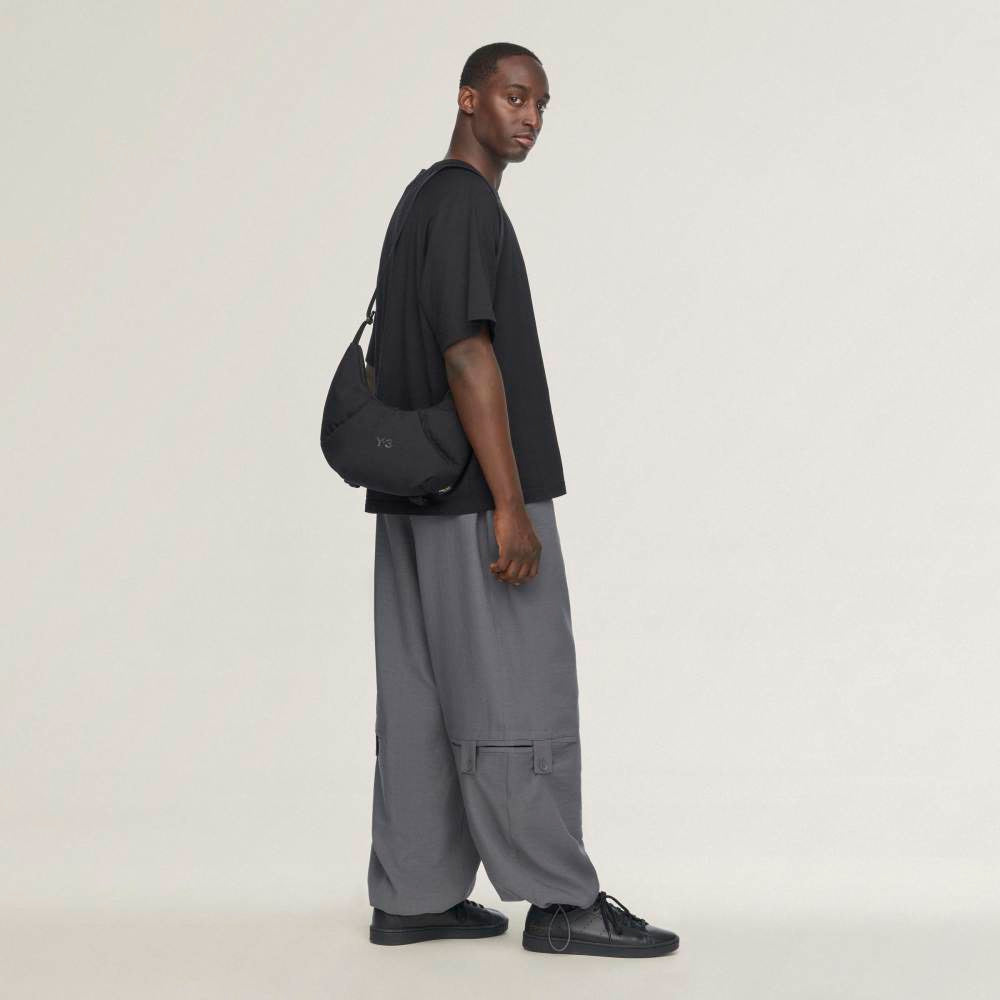 【Y-3 -ワイスリー】Y-3 CRESCEN BAG/ BLACK(バッグ/ブラック)