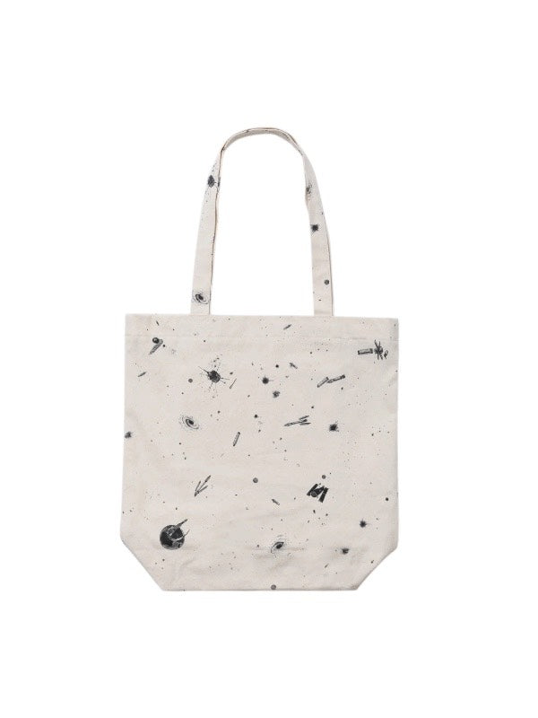 【beautiful people - ビューティフルピープル】seasonal print name tag tote / NATURAL(バッグ/ナチュラル)