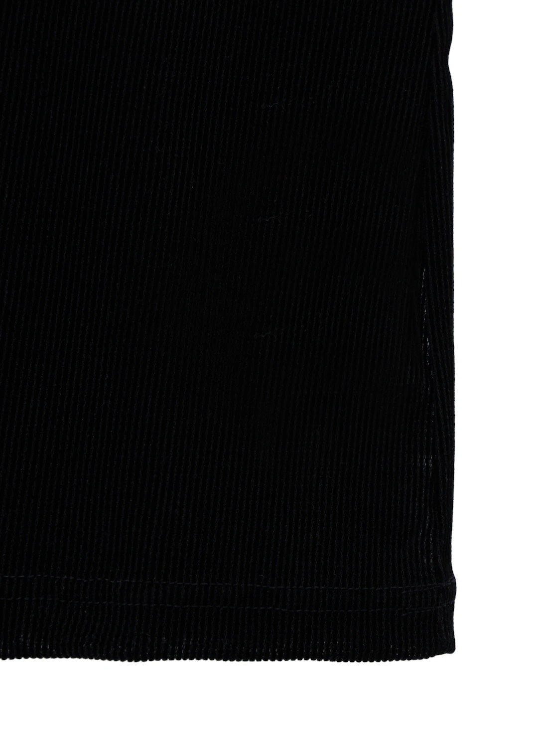 【Ground Y - グラウンドワイ】FLOCKED STRIPE ELBOW-CUT TULLE / BLACK(チュール/ブラック)