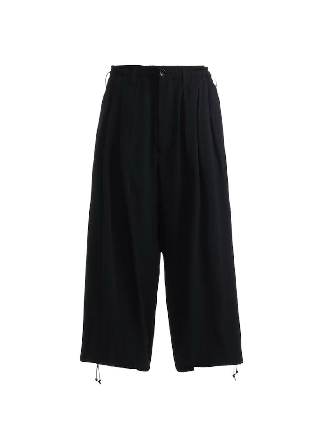 Ground Y - グラウンドワイ】CREPE DE CHINE BALLOON PANTS / BLACK