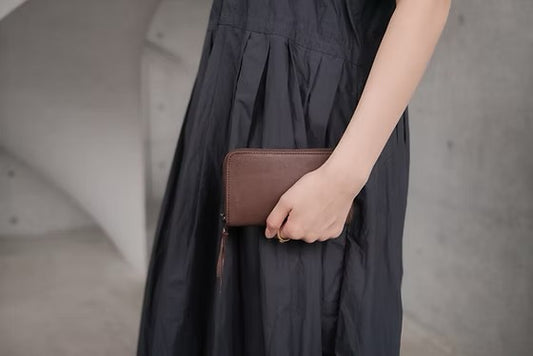 【Christian Peau - クリスチャンポー】CP 05138 -Cow leather/ DARK BROWN(財布/ダークブラウン)