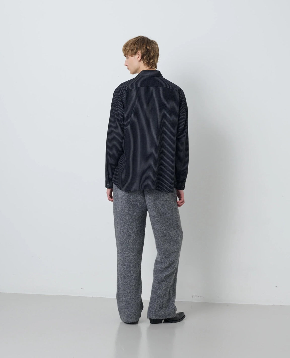 【SUN FLOWER - サンフラワー】Stable Shirt / Black (シャツ/ブラック)