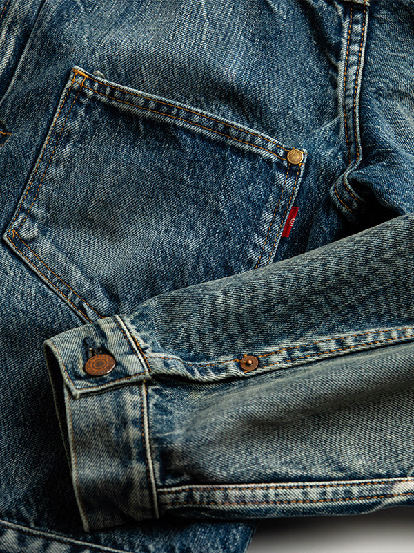 【ANACHRONORM - アナクロノーム】CONTEXT-005 FRONT TUCK DENIM JACKET 5Y / INDIGO (ジャケット/インディゴ)