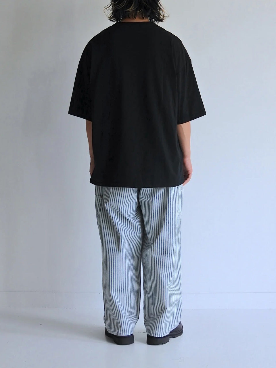 【ANACHRONORM - アナクロノーム】AN365 BROOKLYN PRINTED S/S T-S / BLACK(Tシャツ/ブラック)