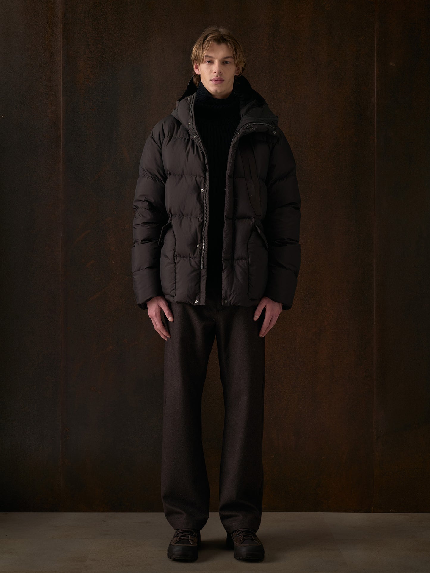 【Ten c- テンシー】ANTARCTIC COMBO DOWN PARKA / TURKISH COFFEE(アウター/ターキッシュコーヒー)