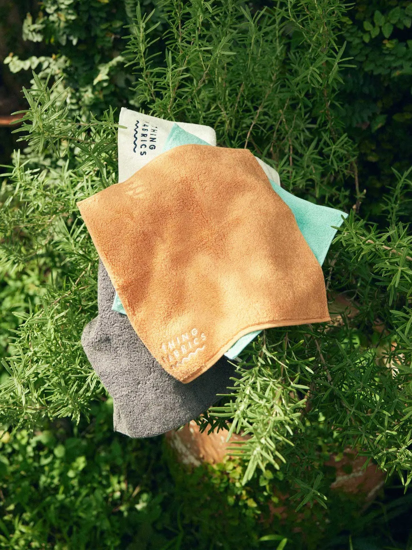 【THING FABRICS - シングファブリックス】TIP TOP 365 Hand Towel / GREEN(ハンドタオル/グリーン)