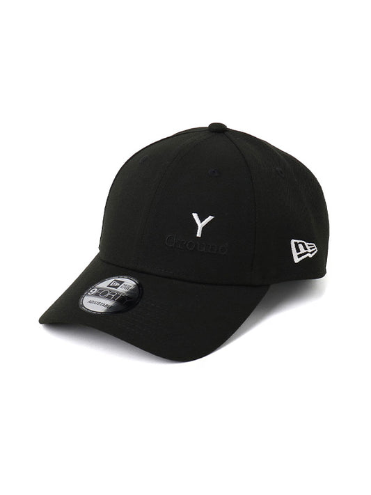 【Ground Y - グラウンドワイ】Ground Y×NEW ERA GROUND Y LOGO 9FORTY FLAWLESS / BLACK(キャップ/ブラック)