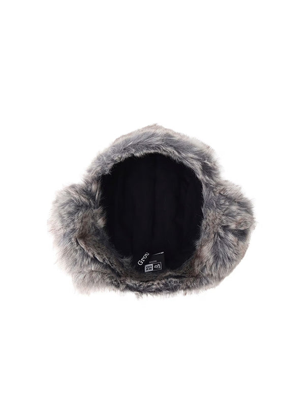 【Ground Y - グラウンドワイ】Ground Y×NEW ERA GROUND Y LOGO THE TRAPPER / BLACK(キャップ/ブラック)