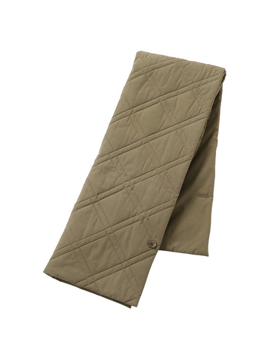 【Ground Y - グラウンドワイ】COTTON TYPEWRITER PADDED SCARF / KHAKI(スカーフ/カーキ)