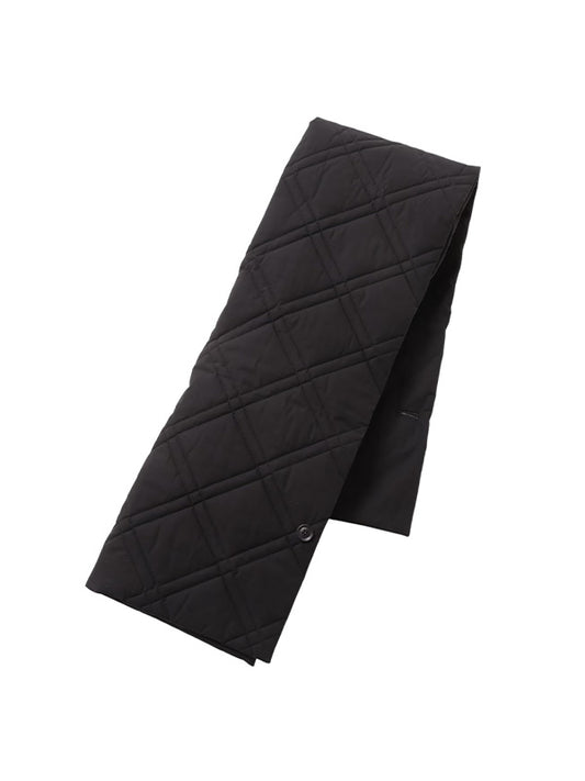 【Ground Y - グラウンドワイ】COTTON TYPEWRITER PADDED SCARF / BLACK(スカーフ/ブラック)
