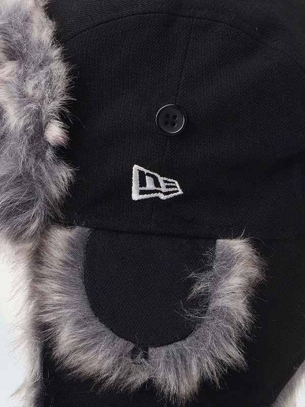 【Ground Y - グラウンドワイ】Ground Y×NEW ERA GROUND Y LOGO THE TRAPPER / BLACK(キャップ/ブラック)