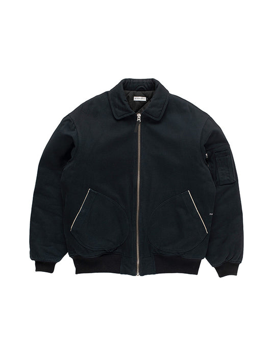 【POP TRADING COMPANY - ポップ トレーディング カンパニー】FLIGHT JACKET / BLACK(アウター/ブラック)