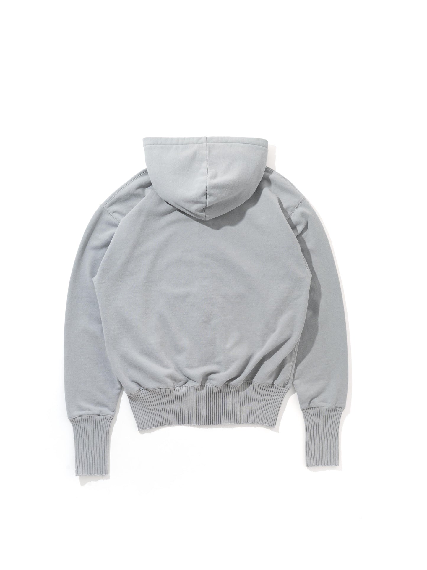 【Perfect ribs® - パーフェクトリブス】Basic Zip Hoodie / Grey(パーカー/グレー)