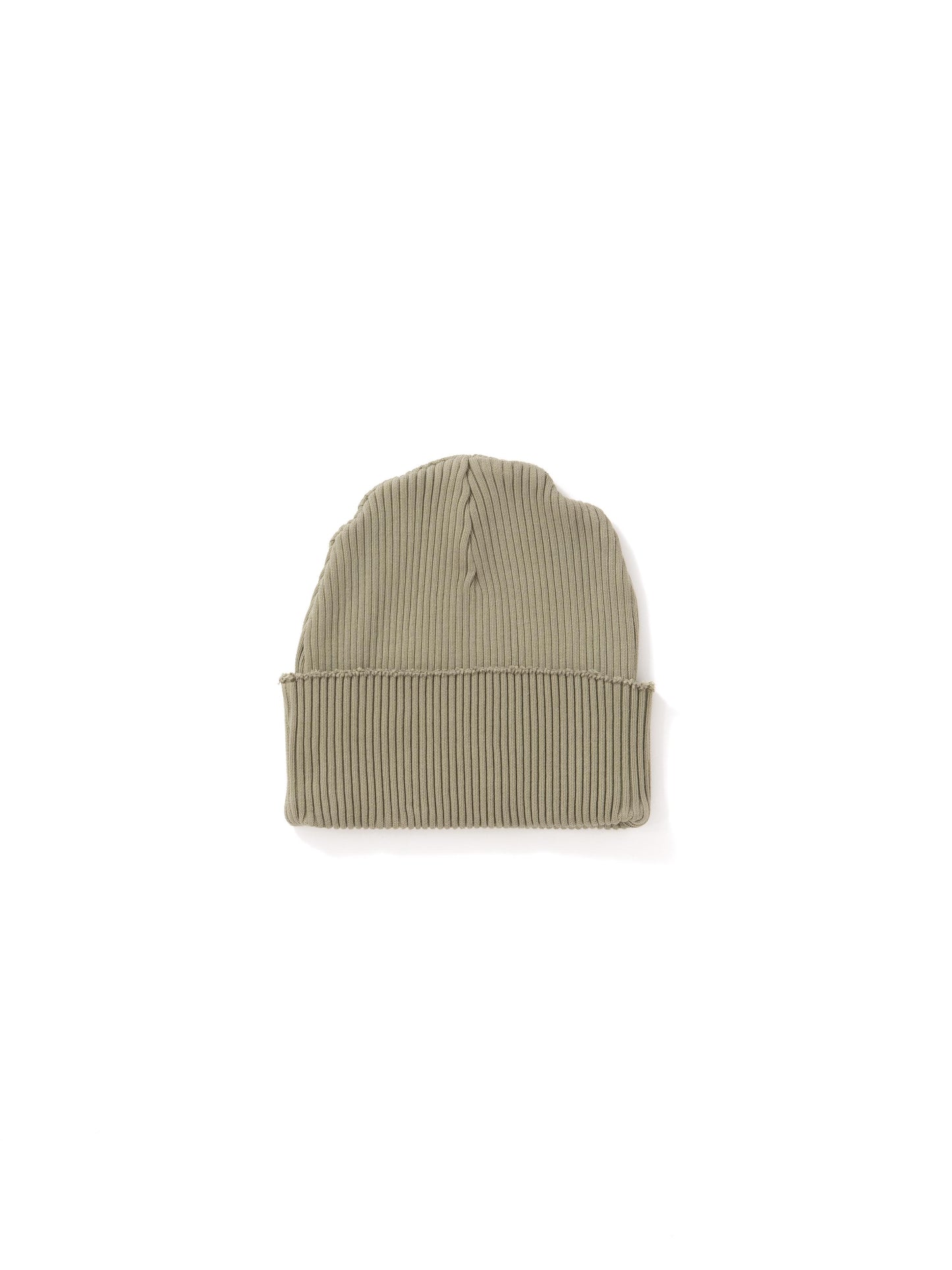 【Perfect ribs® - パーフェクトリブス】Rib Beanie Cap / Army Green(ニット帽/アーミーグリーン)