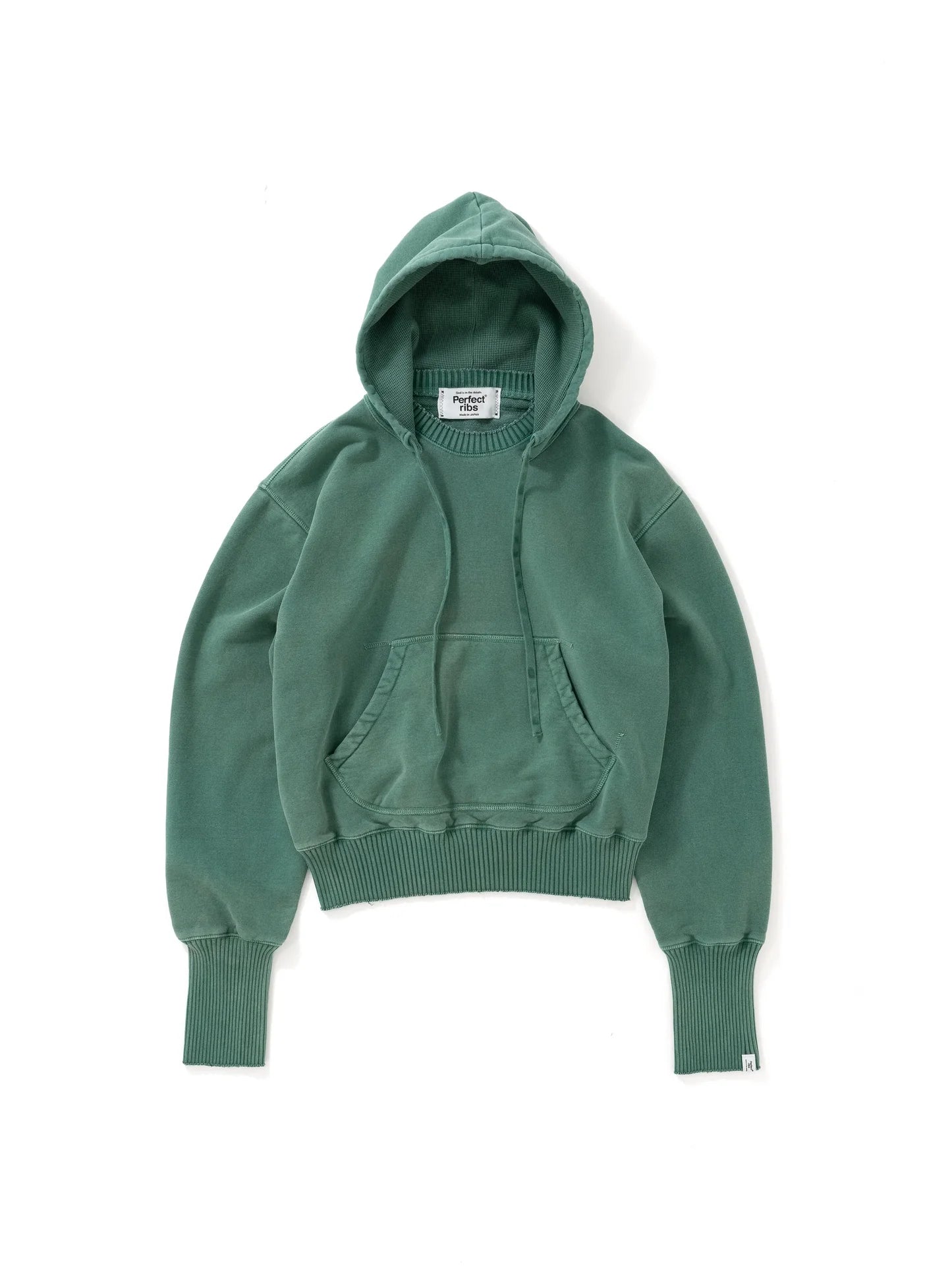 【Perfect ribs® - パーフェクトリブス】After Hoodie / Fade Green (フーディー/フェードグリーン)
