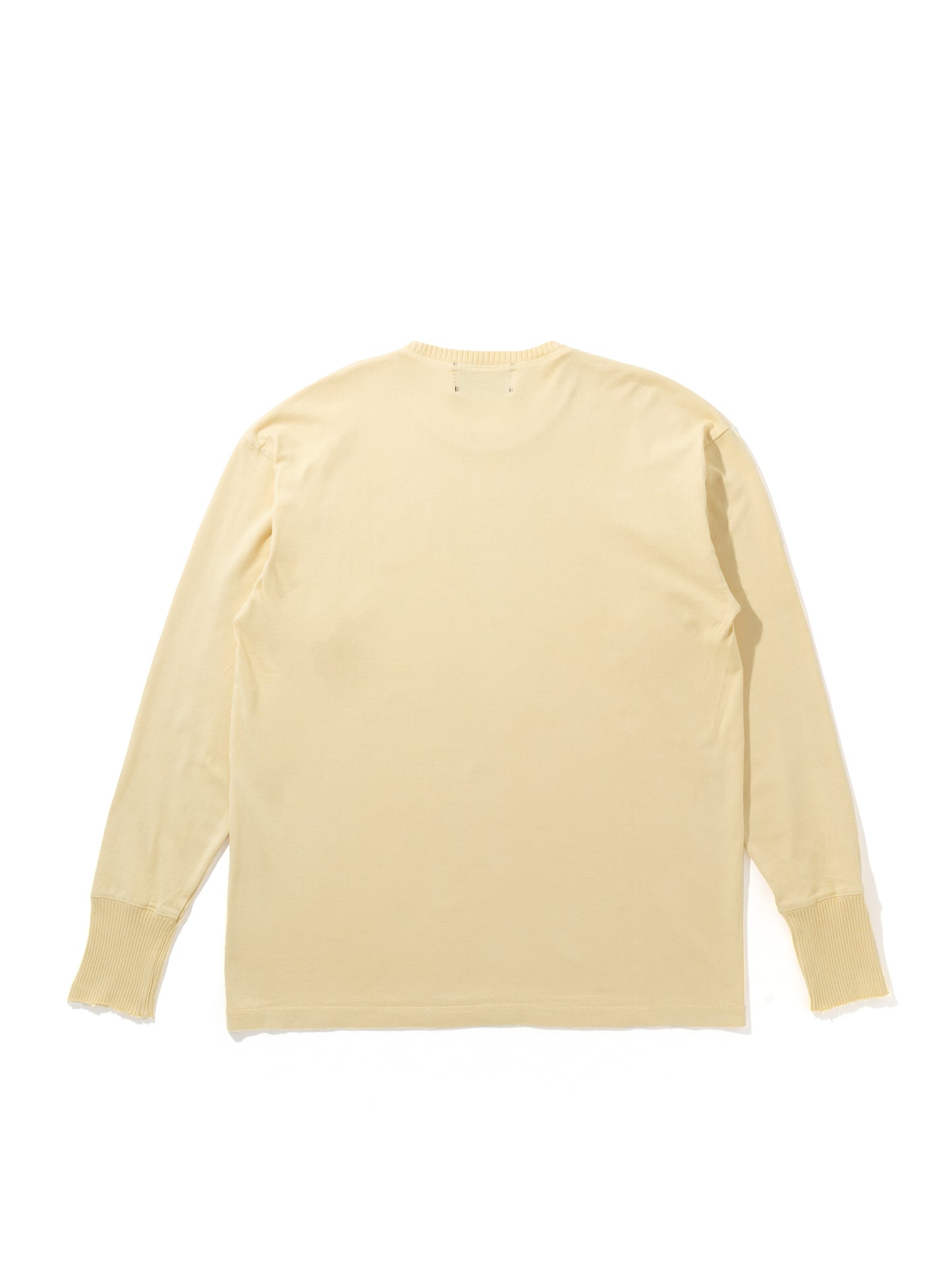 【Perfect ribs® - パーフェクトリブス】Long Sleeve T Shirts / Vintage Yellow(Tシャツ/ビンテージイエロー)