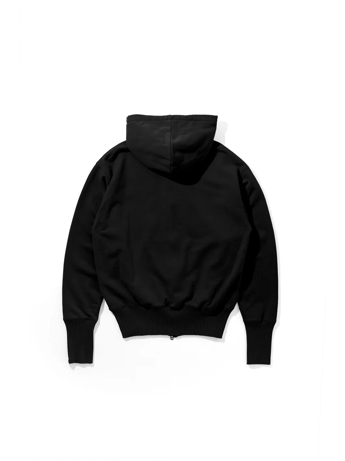 【Perfect ribs® - パーフェクトリブス】Basic Zip Hoodie / Black(パーカー/ブラック)