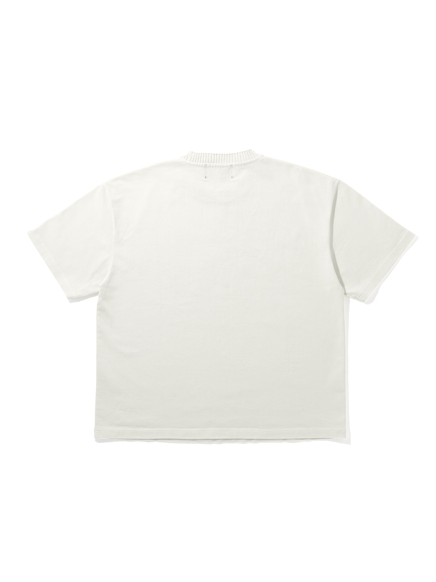 【Perfect ribs® - パーフェクトリブス】Basic Short Sleeve T Shirts / White (Tシャツ/ホワイト)