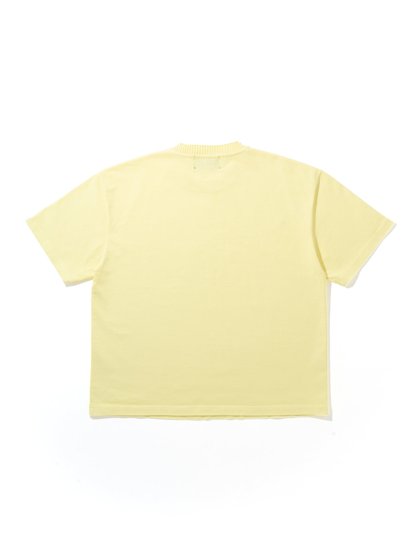 【Perfect ribs® - パーフェクトリブス】Basic Short Sleeve T Shirts / Lemon (Tシャツ/レモン)