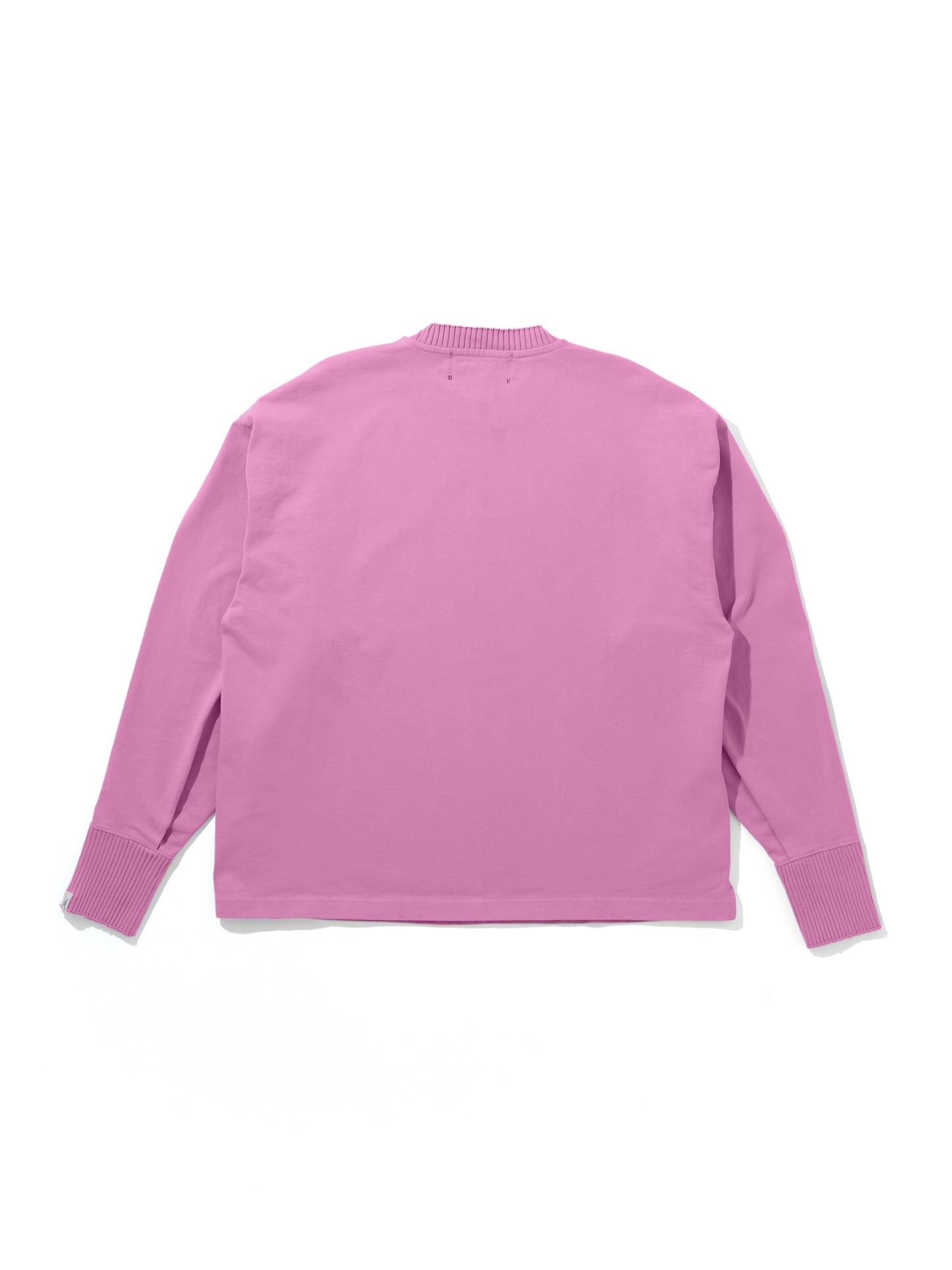 【Perfect ribs® - パーフェクトリブス】Side Slit Long Sleeve T Shirts / Violet(Tシャツ/バイオレット)