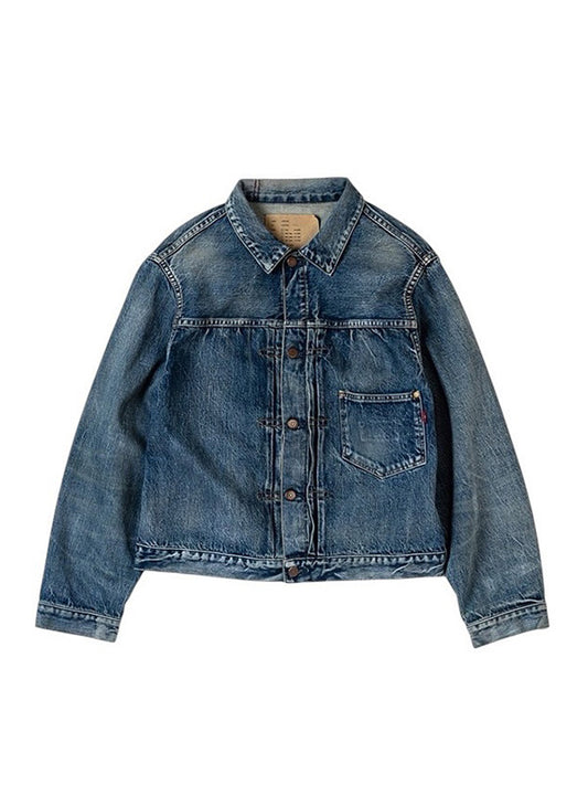 【ANACHRONORM - アナクロノーム】CONTEXT-005 FRONT TUCK DENIM JACKET 5Y / INDIGO (ジャケット/インディゴ)