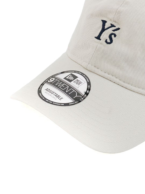 【Y's - ワイズ】Y's × New Era 9TWENTY Y's LOGO CAP/ IVORY (キャップ/アイボリー)