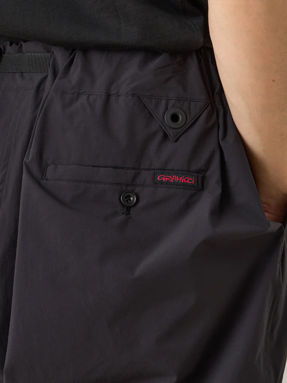 【White Mountaineering - ホワイトマウンテニアリング】WM × GRAMICCI SAROUEL PANTS / BLACK (パンツ/ブラック)