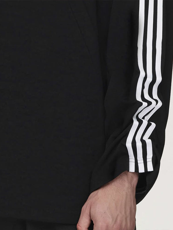 【Y-3 -ワイスリー】HOODED TRACK TOP 3-STRIPES / BLACK(トラックジャケット/ブラック)