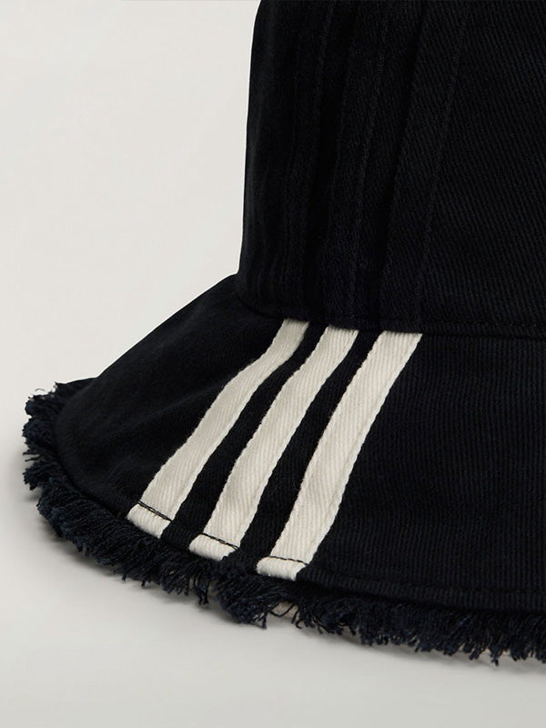 【Y-3 -ワイスリー】Y-3 STRIPES BUCKET HAT / BLACK (バケットハット/ブラック)