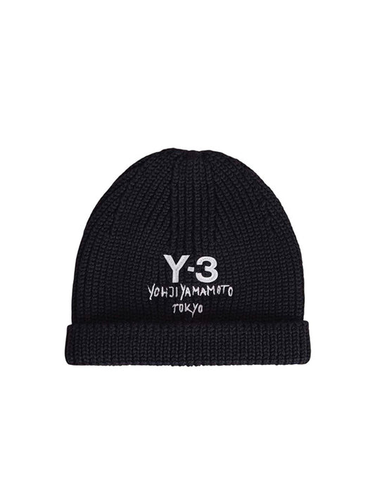 【Y-3 -ワイスリー】CHUNKY KNIT BEANIE / BLACK(ビーニー/ブラック)