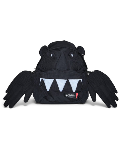 【Walter Van Beirendonck × Eastpak - ウォルターヴァンベイレンドンク ×イーストパック】Monster backpack extended / Black  (バッグ/ブラック)