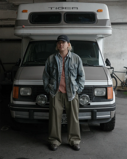 【ANACHRONORM - アナクロノーム】CHAMBRAY REMAKED FATIGUE JACKET / INDIGO (ジャケット/インディゴ)