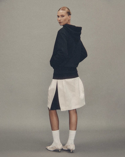 【entire studios - エンタイアスタジオ】SLIM ZIP UP / HEATHER GREY (パーカー/ヘザーグレー)