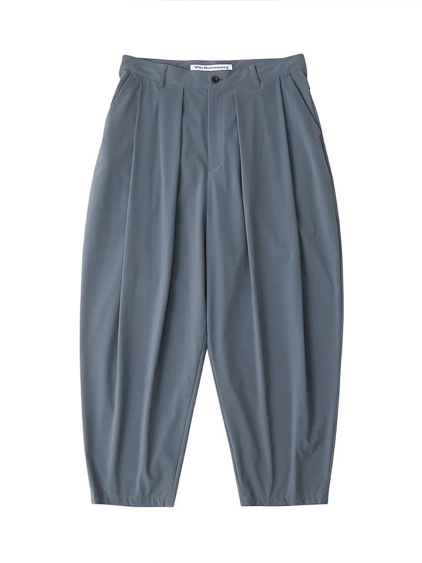 【White Mountaineering - ホワイトマウンテニアリング】8 TUCK WIDE TAPERED PANTS / CHARCOAL(パンツ/チャコール)